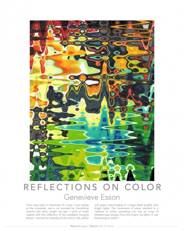 Reflections On Color by Genevieve Esson - 2017