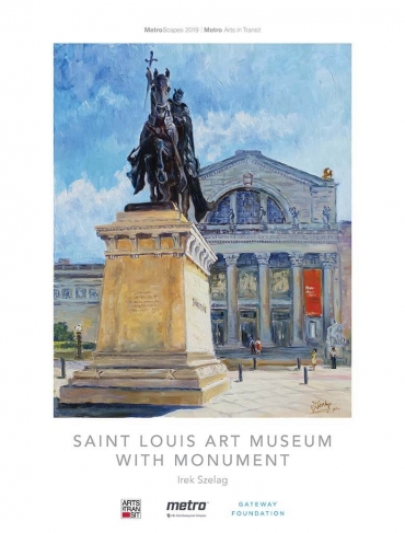 Saint Louis Art Museum with Monument